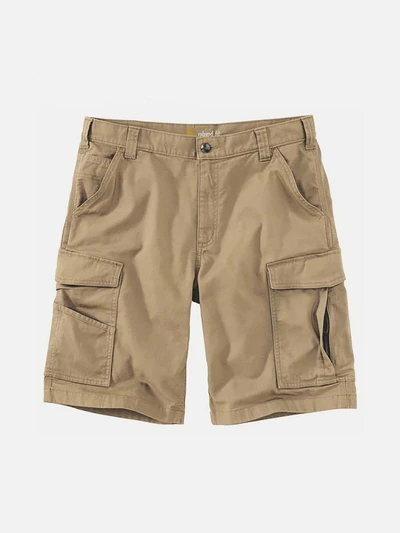 (103542) 릴렉스드핏 캔버스 카고 반바지 DARK KHAKI (253)