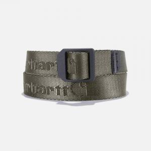 (A0006386/A0005661) 키즈 나일론 웨빙 레더락 벨트 ARMY GREEN