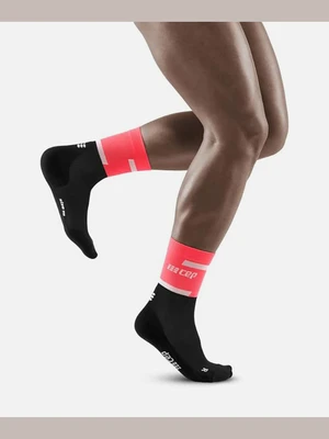 CEP 더 런 미드컷 삭스 4.0 러닝 양말 PINK/BLACK