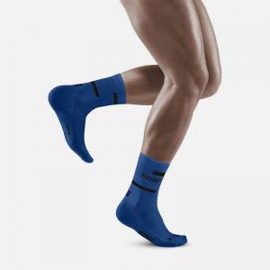 CEP 더 런 미드컷 삭스 4.0 러닝 양말 BLUE/BLACK