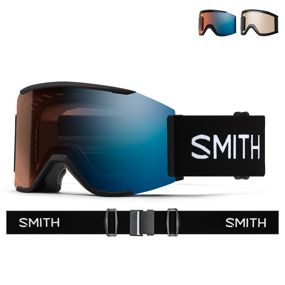 ������ �� SQUAD MAG BLACK (��������) (PHOTOCHROMIC BLUE MIRROR + AMBER)