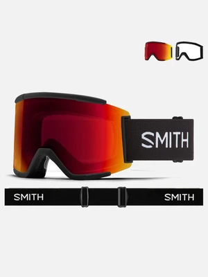 스쿼드XL SQUAD XL BLACK (RED SOL-X MIRROR + CLEAR)