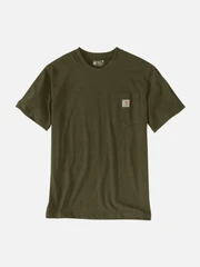 (K87) 워크 포켓 반팔티 BURNISHED LOGS HEATHER (GO5)