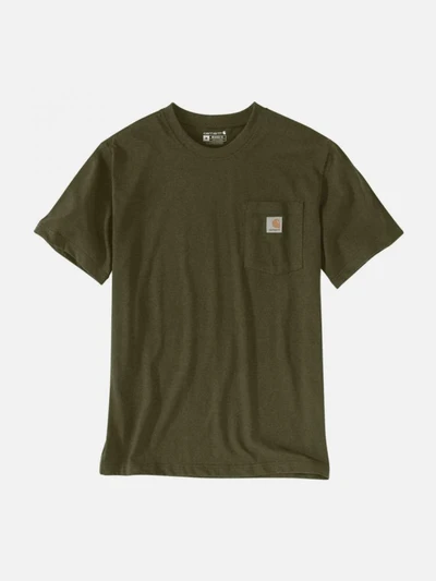 (K87) 워크 포켓 반팔티 BURNISHED LOGS HEATHER (GO5)